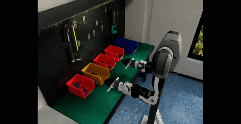 Pricise Small Object Sorting  - Camera View